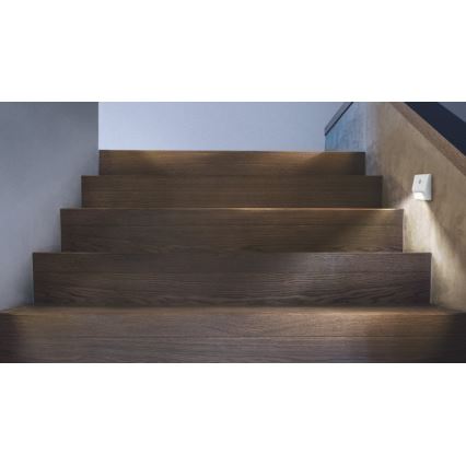 Ledvance - LED Iluminación de escaleras con sensor NIGHTLUX LED/0,25W/3xAAA IP54