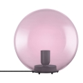 Ledvance - LED Lámpara de mesa BUBBLE 1xE27/8W/230V rosa