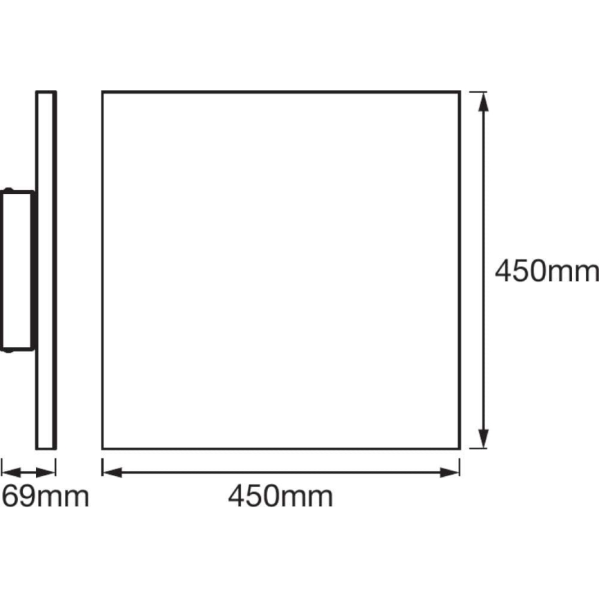 Ledvance - LED Plafón regulable SMART+ FRAMELESS LED/28W/230V 3000K-6500K Wi-Fi