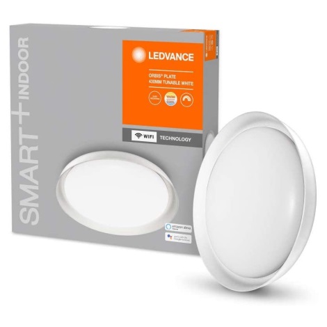 Ledvance - LED Plafón regulable SMART+ PLATE LED/24W/230V 3000K-6500K Wi-Fi