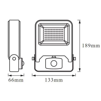 Ledvance - LED Reflector con sensor ENDURA LED/20W/230V IP44