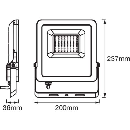 Ledvance - LED Reflector SMART+ FLOOD LED/50W/230V IP65 Wi-Fi