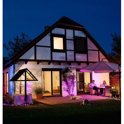 Ledvance - LED RGBW Aplique exterior SMART+ CUBE LED/9,5W/230V IP44 Wi-Fi