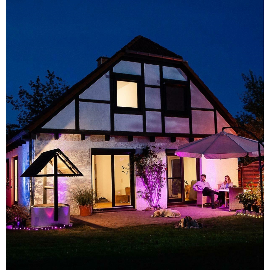 Ledvance - LED RGBW Aplique exterior SMART+ CUBE LED/9,5W/230V IP44 Wi-Fi
