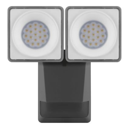 Ledvance - Luminaria de pared LED para exteriores con sensor SPOT 2xLED/8W/230V IP55