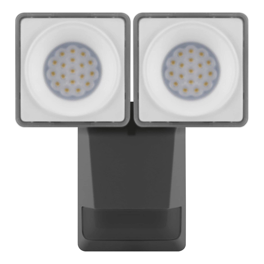 Ledvance - Luminaria de pared LED para exteriores con sensor SPOT 2xLED/8W/230V IP55