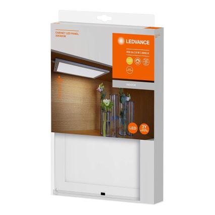 Ledvance - Luz LED regulable bajo el mueble de cocina con sensor CABINET LED/8W/230V 3000K