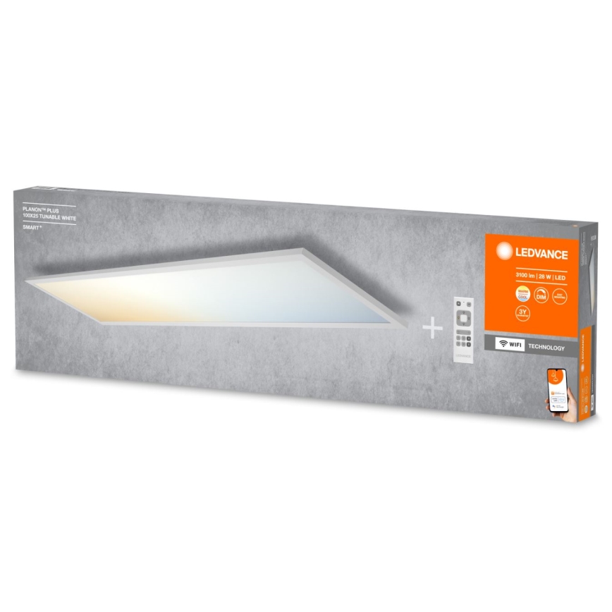 Ledvance - Panel LED regulable SMART+ PLANON LED/30W/230V 3000-6500K Wi-Fi + control remoto