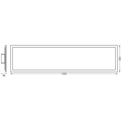 Ledvance - Panel LED regulable SUN@HOME LED/35W/230V 2200-5000K CRI 95 Wi-Fi