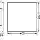 Ledvance - Panel LED regulable de superficie SUN@HOME LED/35W/230V 2200-5000K CRI 95 Wi-Fi