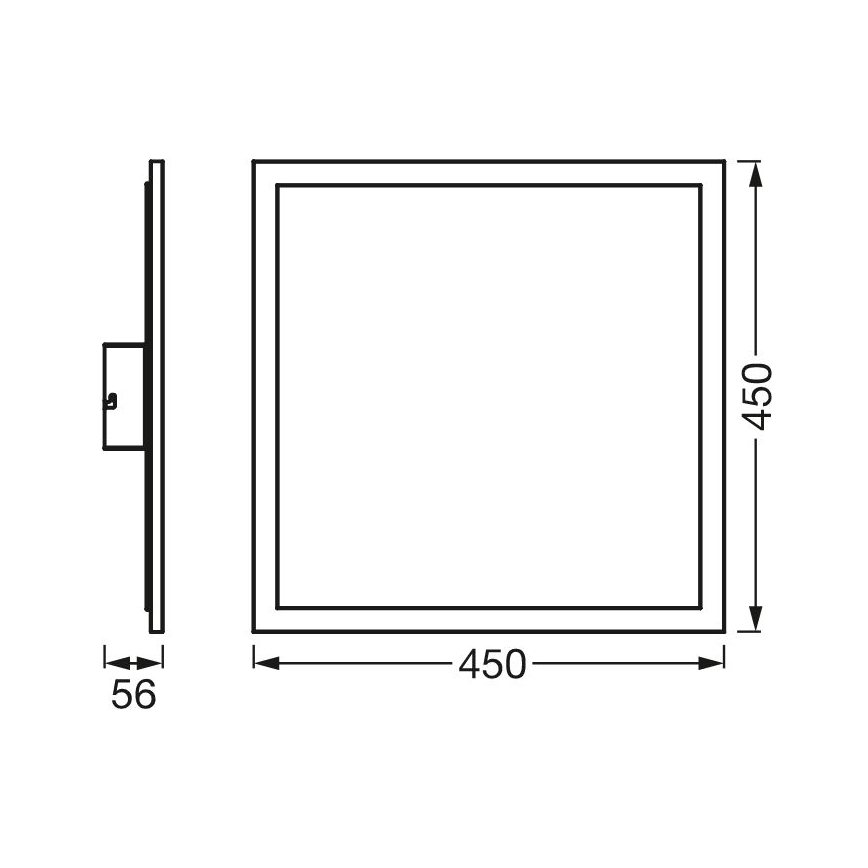 Ledvance - Panel LED RGBW regulable SMART+ PLANON LED/28W/230V 3000-6500K Wi-Fi + mando a distancia