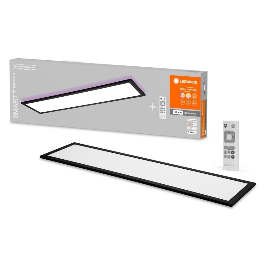 Ledvance - Panel LED RGBW regulable SMART+ PLANON LED/30W/230V 3000-6500K Wi-Fi + mando a distancia