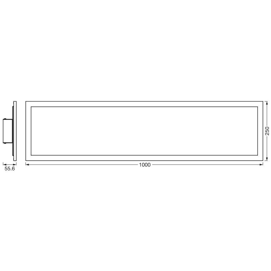 Ledvance - Panel LED RGBW regulable SMART+ PLANON LED/30W/230V 3000-6500K Wi-Fi + mando a distancia
