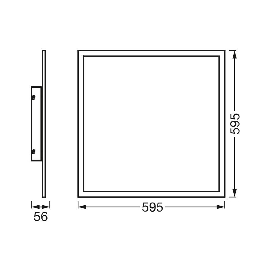 Ledvance - Panel LED RGBW Regulable de superficie SMART+ PLANON LED/40W/230V Wi-Fi + mando a distancia