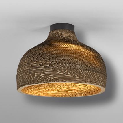 Ledvance - Plafón DECOR CARDBOARD 1xE27/15W/230V diá. 36 cm