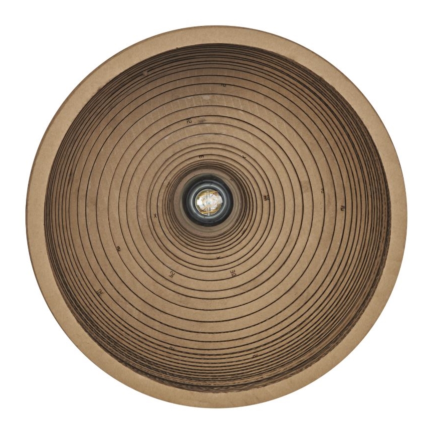 Ledvance - Plafón DECOR CARDBOARD 1xE27/15W/230V diá. 36 cm