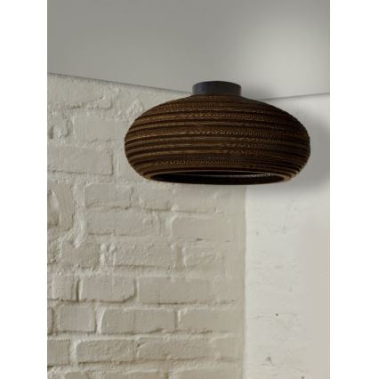 Ledvance - Plafón DECOR CARDBOARD 1xE27/15W/230V diá. 40 cm