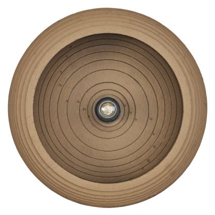 Ledvance - Plafón DECOR CARDBOARD 1xE27/15W/230V diá. 40 cm