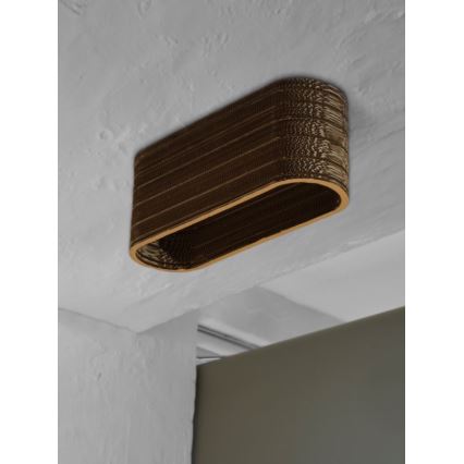 Ledvance - Plafón DECOR CARDBOARD 3xE27/15W/230V
