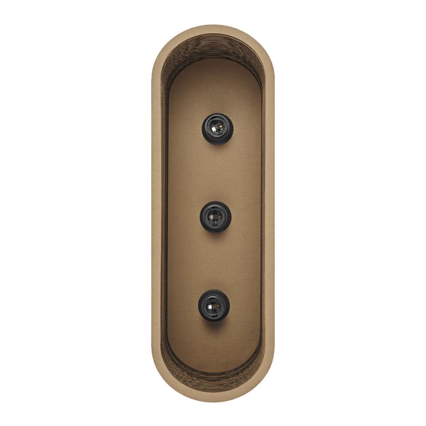 Ledvance - Plafón DECOR CARDBOARD 3xE27/15W/230V