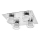 Ledvance - Plafón LED de baño ORBIS FLAME 4xLED/5,5W/230V 3000/4000K IP44 cromo