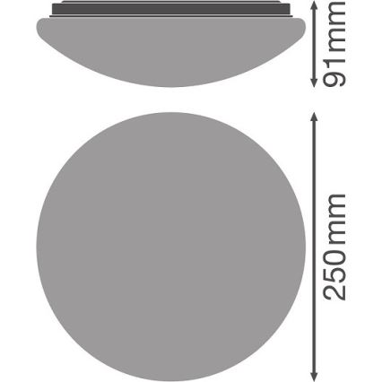 Ledvance - Plafón LED ESSENTIAL LED/13W/230V 3000K