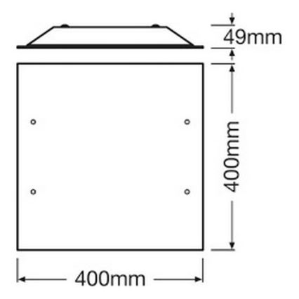 Ledvance - Plafón LED LUNIVE LED/24W/230V