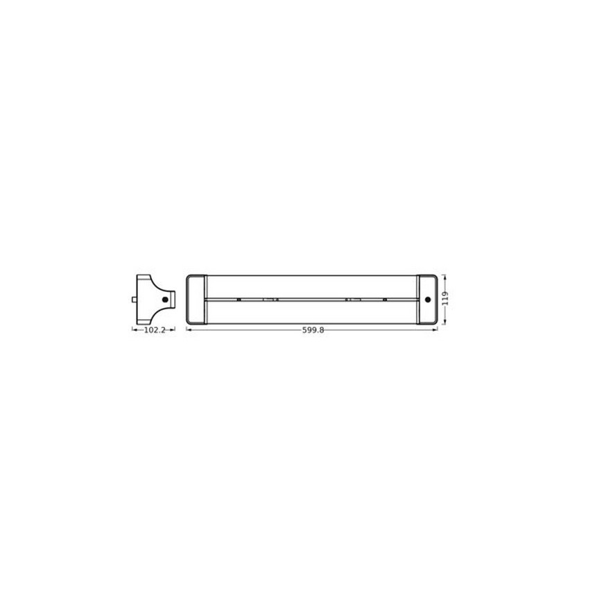 Ledvance - Plafón LED OFFICE LINE LED/24W/230V 60 cm