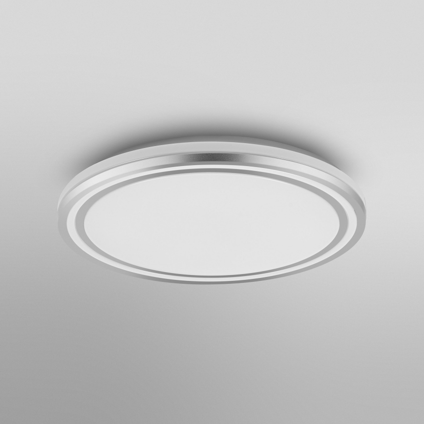 Ledvance - Plafón LED ORBIS HELMAN LED/36W/230V diá. 48,5 cm plata