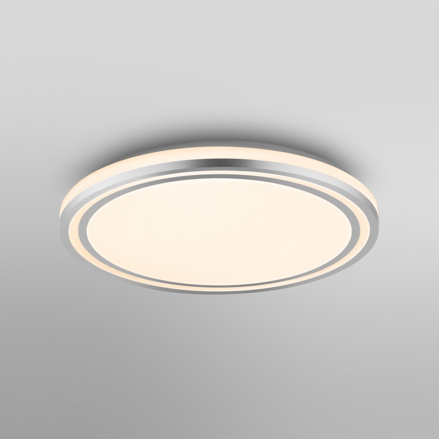 Ledvance - Plafón LED ORBIS HELMAN LED/36W/230V diá. 48,5 cm plata