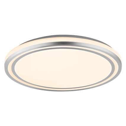 Ledvance - Plafón LED ORBIS HELMAN LED/36W/230V diá. 48,5 cm plata