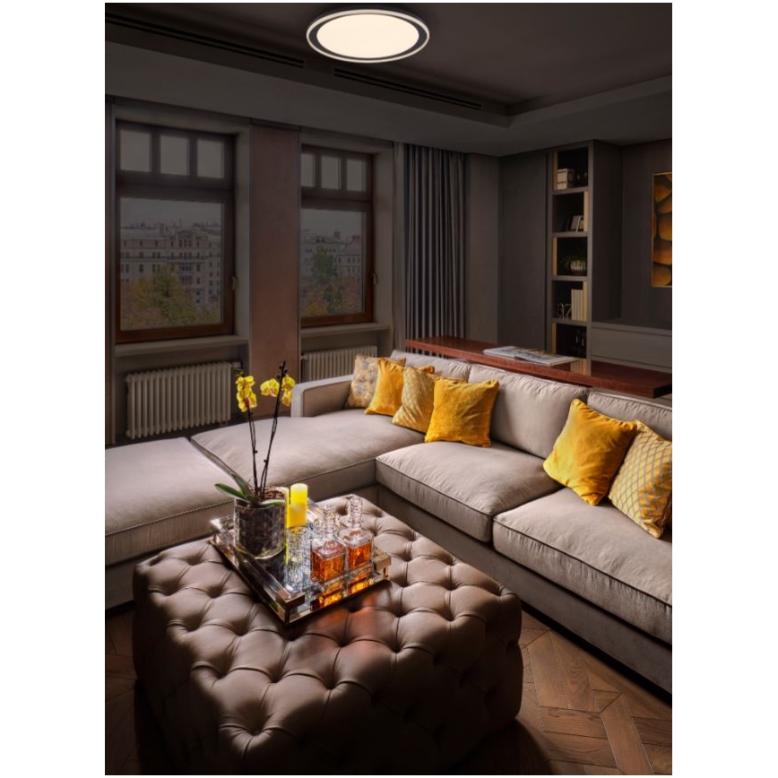 Ledvance - Plafón LED ORBIS PEDERSON LED/24W/230V diá. 45 cm negro