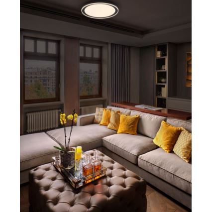 Ledvance - Plafón LED ORBIS PEDERSON LED/36W/230V diá. 55 cm negro