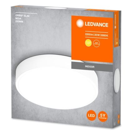 Ledvance - Plafón LED ORBIS SLIM LED/20W/230V blanco