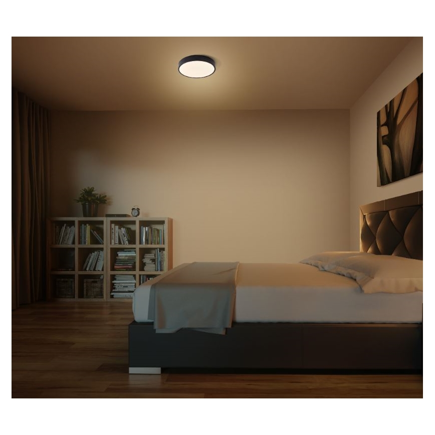 Ledvance - Plafón LED ORBIS SLIM LED/20W/230V negro
