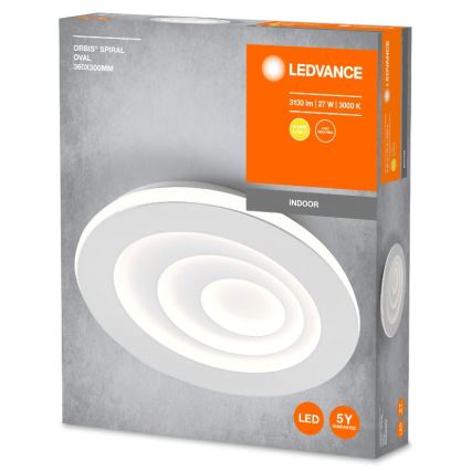 Ledvance - Plafón LED ORBIS SPIRAL LED/27W/230V