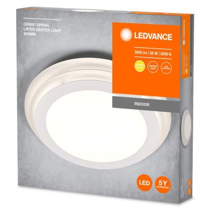 Ledvance - Plafón LED ORBIS SPIRAL LED/38W/230V