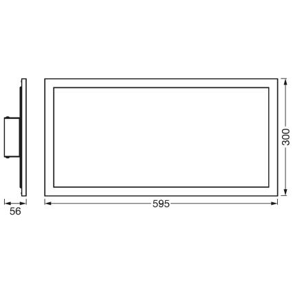 Ledvance - Plafón LED PLANON LED/22W/230W