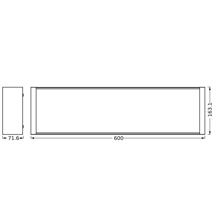 Ledvance - Plafón LED regulable OFFICE LINE LED/20W/230V 60 cm + control remoto