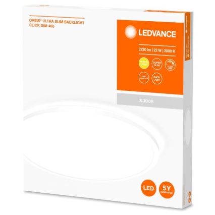 Ledvance - Plafón LED regulable ORBIS LED/22W/230V blanco