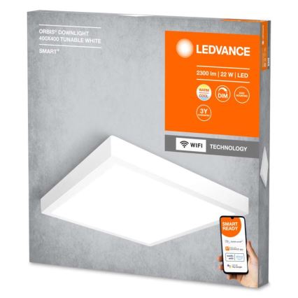 Ledvance - Plafón LED regulable SMART+ DOWNLIGHT LED/22W/230V 3000-6500K Wi-Fi