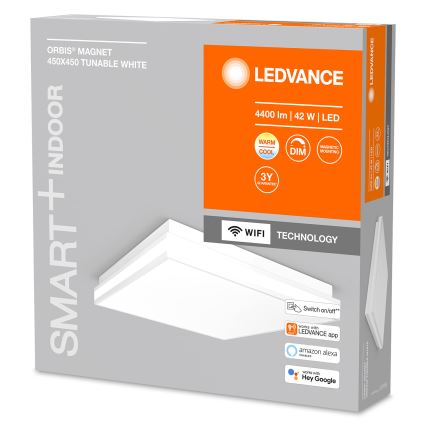 Ledvance - Plafón LED regulable SMART+ MAGNET LED/42W/230V 3000-6500K Wi-Fi