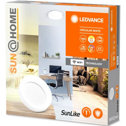 Ledvance - Plafón LED regulable SUN@HOME CIRCULAR LED/18,5W/230V Wi-Fi