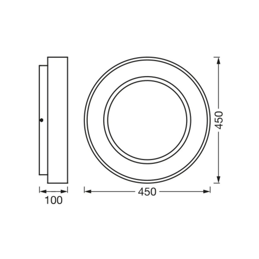 Ledvance - Plafón LED regulable SUN@HOME CIRCULAR LED/18,5W/230V Wi-Fi