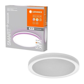 Ledvance - Plafón LED RGBW regulable SMART+ CIRCLE LED/28W/230V 3000-6500K Wi-Fi