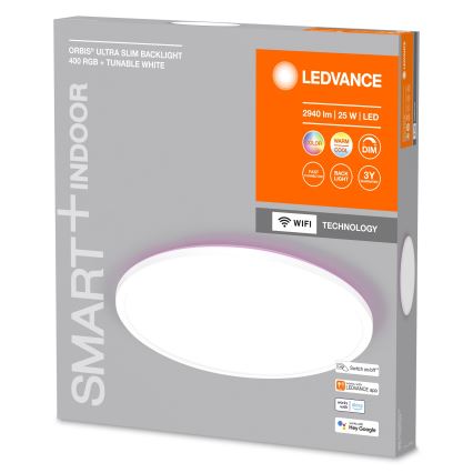 Ledvance - Plafón LED RGBW regulable SMART+ ORBIS LED/25W/230V 2700-6500K Wi-Fi