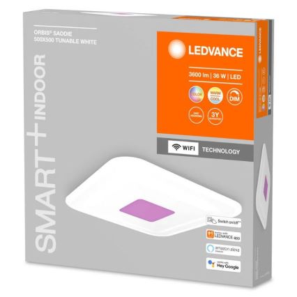Ledvance - Plafón LED RGBW regulable SMART+ ORBIS LED/32W/230V Wi-Fi
