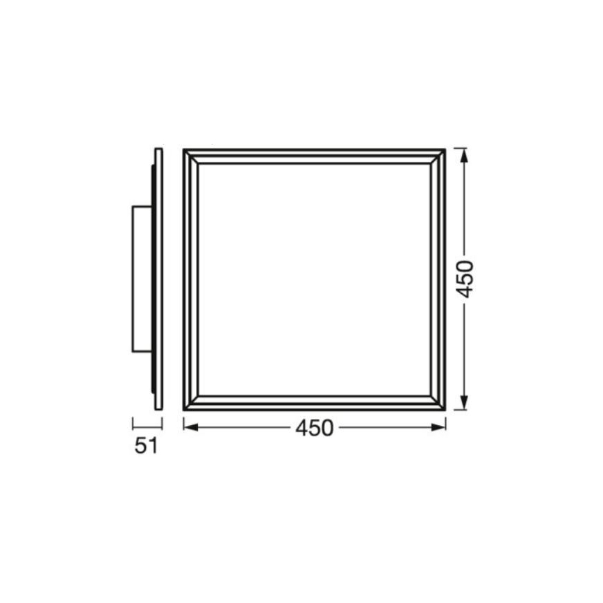 Ledvance - Plafón LED RGBW regulable SMART+ PLANON LED/24W/230V 2700-6500K Wi-Fi