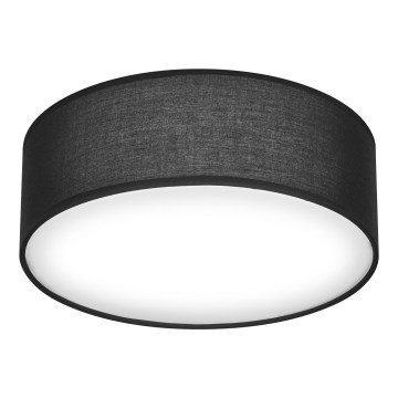 Ledvance - Plafón ORBIS PARÍS 1xE27/25W/230V negro