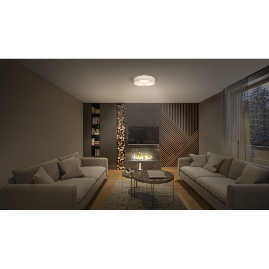 Ledvance - Plafón ORBIS PARIS 2xE27/25W/230V color crema
